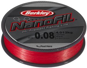 Lines Berkley NANOFIL RED 125 M / 0.2801 MM