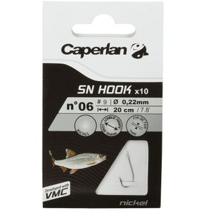 Hooks Caperlan MONTES SN HOOK NICKEL 10