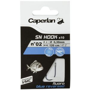 Hooks Caperlan SN HOOK FLUOROSEA BLUEREVERSED 8
