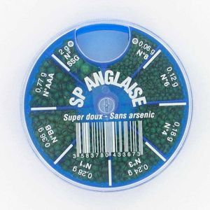 Tying Caperlan BOITE 8C PLOMB FENDU PEINT