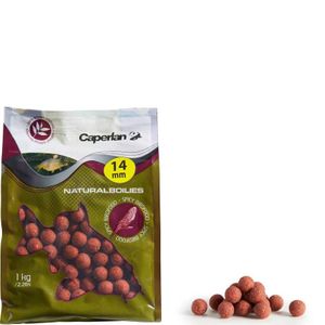 Appâts & Attractants Caperlan NATURAL MUSSEL 14MM 1KG SPICYBIRDFOOD 14 MM