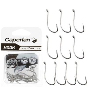 Hooks Caperlan HOOK INOX OCTOPUS EYE 3/0