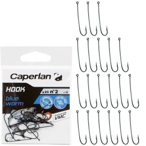 Hooks Caperlan HOOK BLUE WORM 2