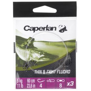 Hooks Caperlan THIN&FIGHT SIMPLE/FLUORO 5KG