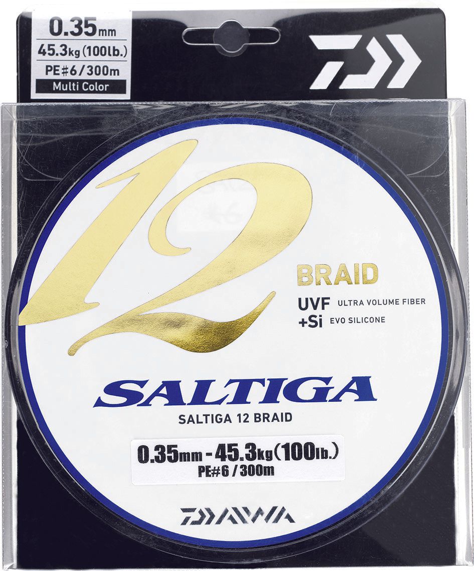 Saltiga 12 Braid UVF PE + SI – Daiwa NZ