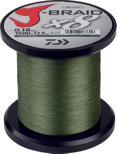 Lines Daiwa J BRAID X 8 42/100 500 M VERT