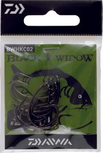 Hooks Daiwa HAMEÇON BLACK WIDOW CARPE TYPE C N° 6 BWHKC06