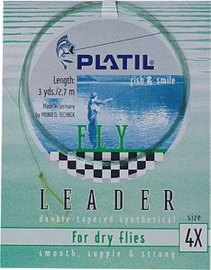Leaders Daiwa PLATIL FLY LEADER 0,12 / 0,34 2,50 M