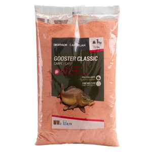 Baits & Additives Caperlan GOOSTER CLASSIC CARPE ROUGE FRAISE 1KG GOOSTER CLASSIC CARPE FRAISE