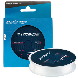 Lines Caperlan SHOCK LEADER . 5 ARRACHES CONIQUES 25/57