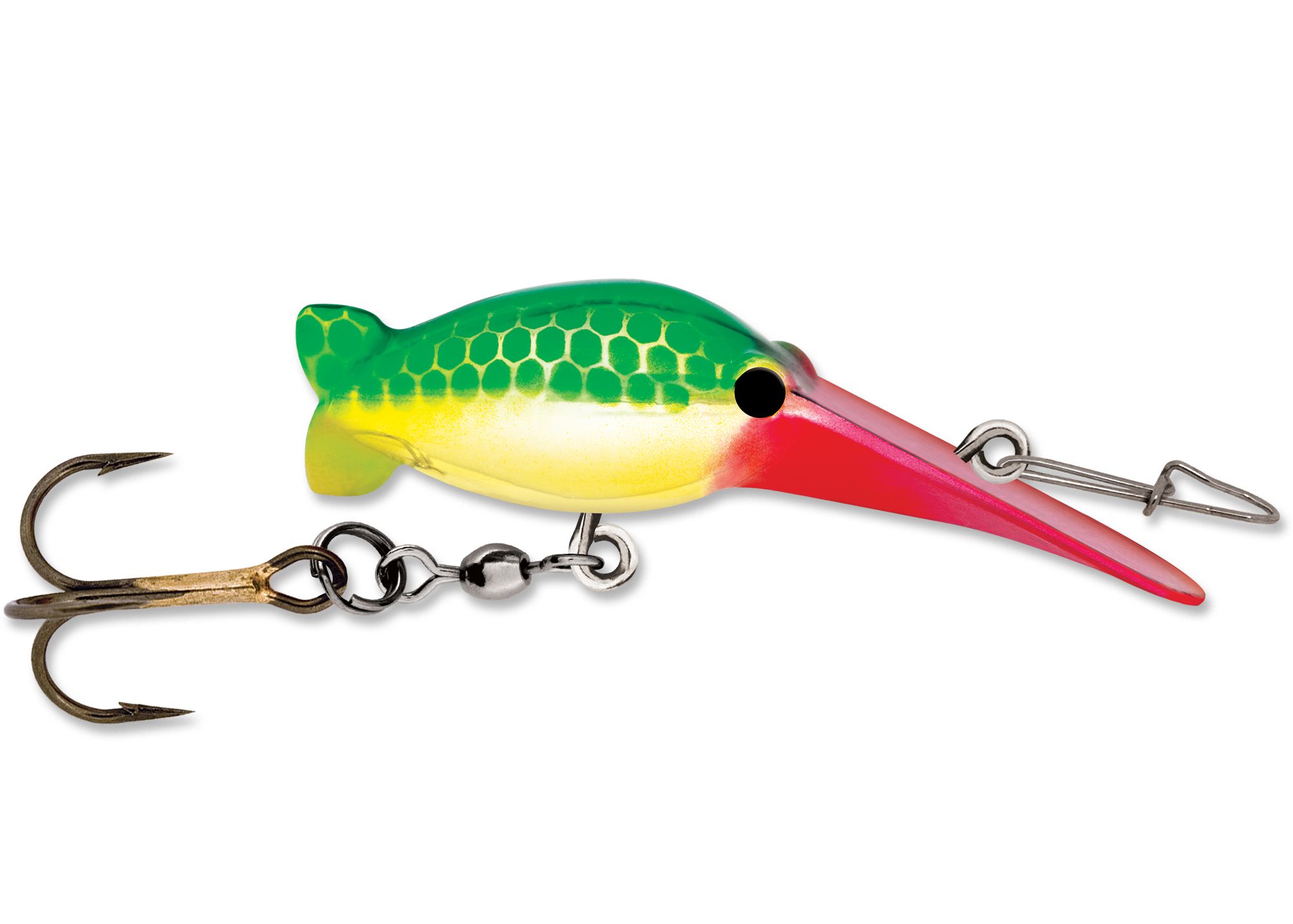 Lures Luhr Jensen HOT SHOT (NON-RATTLE) 5433-060 GOLD/GREEN PIRATE