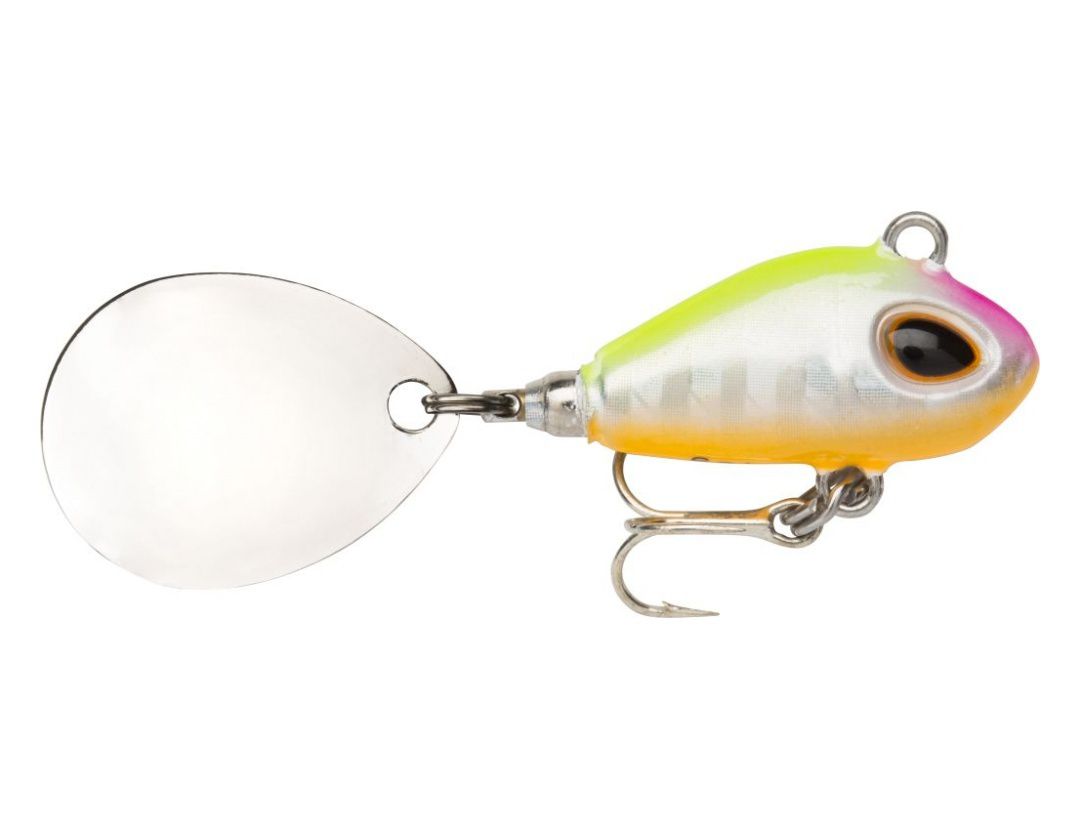Lures Storm GOMOKU SPIN GSP06 HOLO PINK HEAD CHARTREUSE