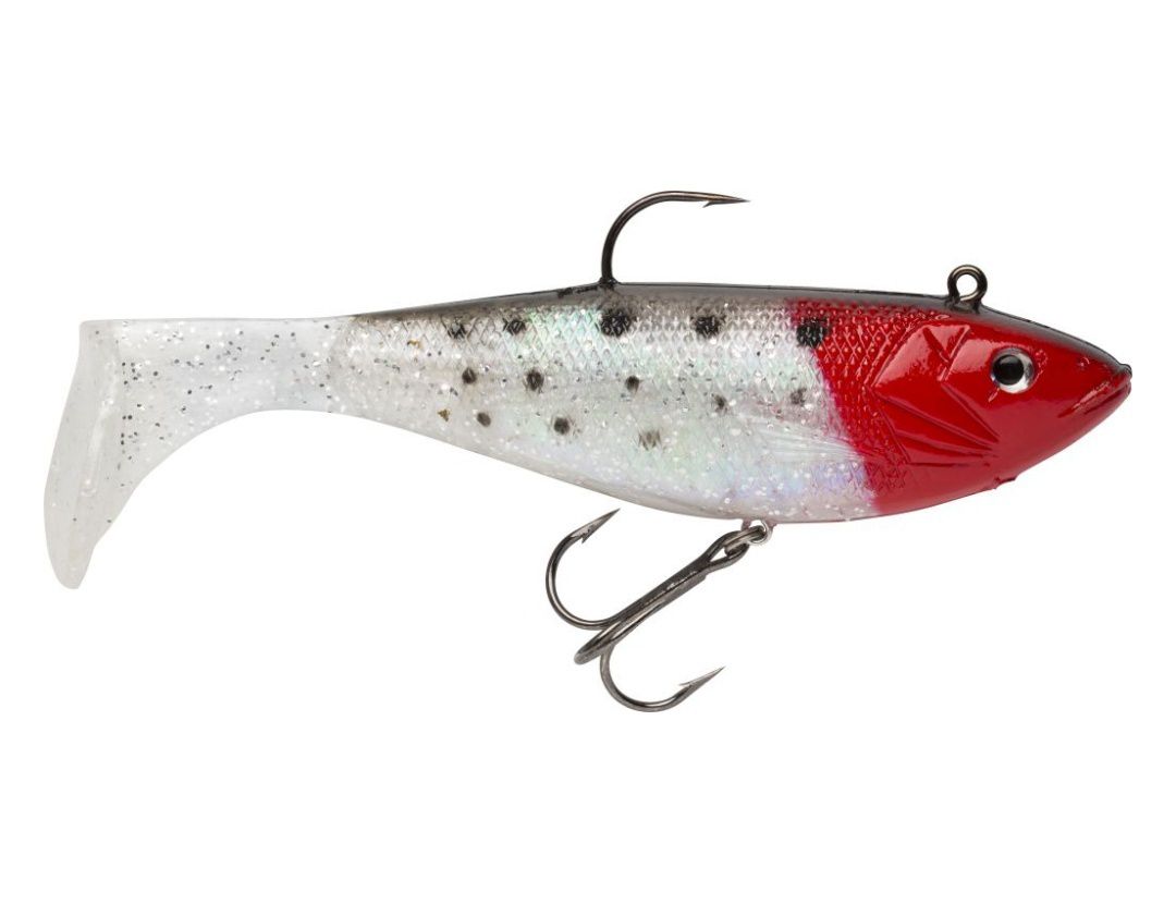 SUSPENDING WILD TAIL SHAD SWTS08 SPOTTED RED HEAD