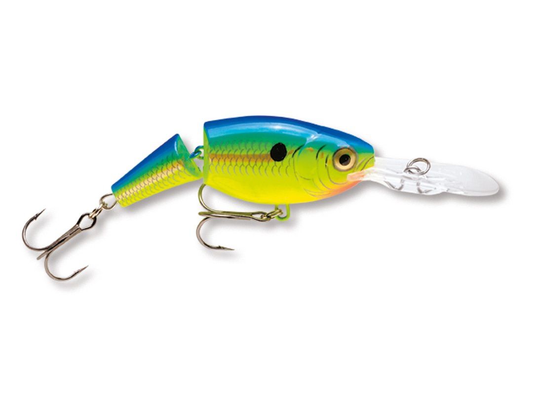 Lures Rapala JOINTED SHAD RAP JSR07 PARROT