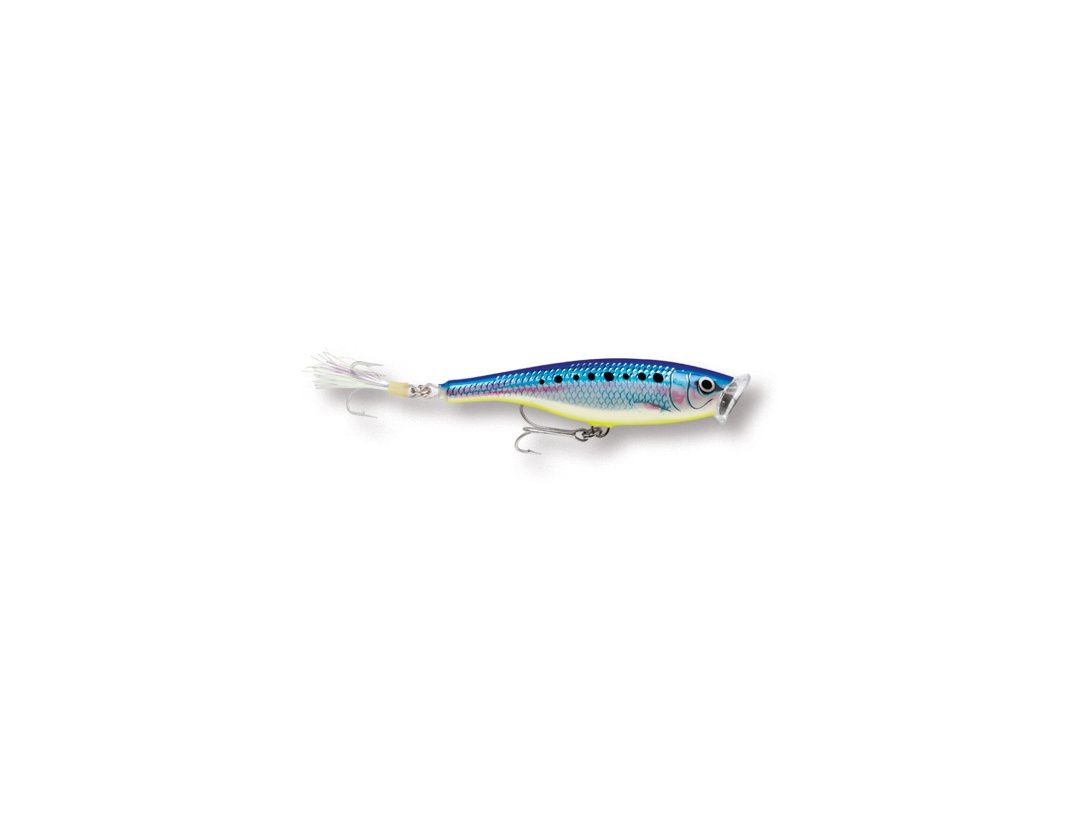 Lures Rapala SKITTER POP SSP12 BLUE CHARTREUSE