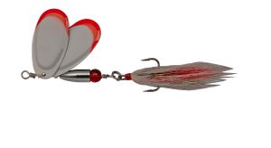 Lures Pezon & Michel BUCK PIKE TWIN N°5 WHITE RED