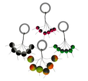 Tying Pezon & Michel GUIDE FIL AUTOBLOQ.ROND T4 BLACK/WHITE