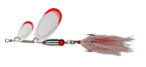 Lures Pezon & Michel BUCK PIKE TANDEM N°2/6 WHITE RED