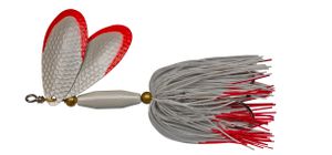 Lures Pezon & Michel SPINCAT TWIN 60G WHITE RED