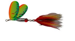 Lures Pezon & Michel BUCK PIKE TWIN N°6 FIRE TIGER