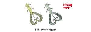 Lures Reins G-TAIL TWIN 2" B17 - LEMON PEPPER