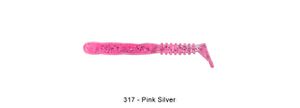 Lures Reins ROCKVIBE SHAD 1,2" 317 - PINK SILVER