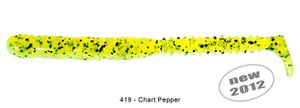 Lures Reins ROCKVIBE SHAD 4" 419 - CHARTREUSE PEPPER