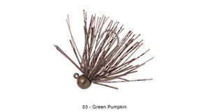 Lures Reins PLATON JIG !! 2.6G 03 - GREEN PUMPKIN