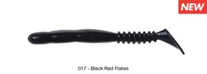 Lures Reins ROCKVIBE SHAD 2" 017 - BLACK RED FLAKE