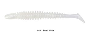 BUBBLING SHAD 4" 014 - PEARL WHITE