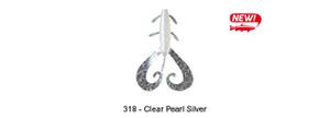Lures Reins G-TAIL TWIN 3" 318 - PEARL SILVER