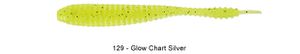 Lures Reins BUBRING SHAKER 3" 129 - GLOW CHARTREUSE SILVER