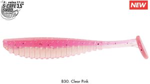 Lures Reins S-CAPE SHAD 3,5" B30 - CLEAR PINK