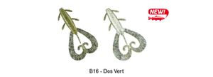 Lures Reins G-TAIL TWIN 2" B16 - DOS VERT