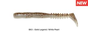 Lures Reins ROCKVIBE SHAD 2" B83 - WHITE GOLD LEGEND