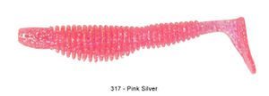 Lures Reins FAT BUBBLING SHAD 4" 317 - PINK SILVER