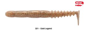 Lures Reins FAT ROCKVIBE SHAD 5" 321 - GOLD LEGEND