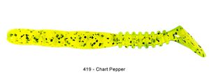 ROCKVIBE SHAD 3,5" 419 - CHARTREUSE PEPPER