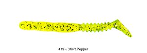 Lures Reins ROCKVIBE SHAD 2" 419 - CHARTREUSE PEPPER
