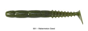 Lures Reins FAT ROCKVIBE SHAD 5" 001 - WATERMELON SEED