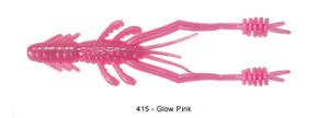 Lures Reins RING SHRIMP 3" 415 - GLOW PINK