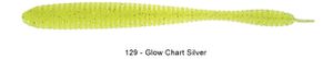 Lures Reins BUBRING SHAKER 5" 129 - GLOW CHARTREUSE SILVER
