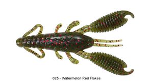 Lures Reins RING CRAW 3" 025 - WATERMELON RED FLAKE