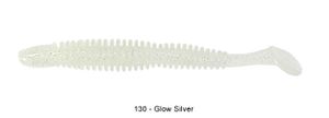 Lures Reins BUBBLING SHAD 4" 130 - GLOW SILVER