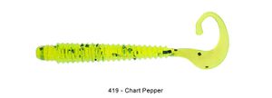 Lures Reins G-TAIL SATURN MICRO 2" 419 - CHARTREUSE PEPPER