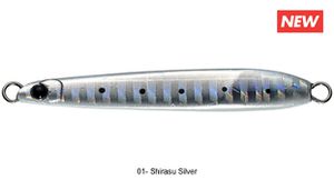 IKKI SWIMMING 10G - 70MM 001 - SHIRASU SILVER