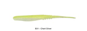 Lures Reins FLAT JERK 4" B31 - CHARTREUSE SILVER