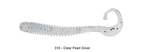 Lures Reins G-TAIL SATURN MICRO 2" 318 - PEARL SILVER