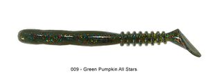 Lures Reins ROCKVIBE SHAD 3" 009 - GREEN PUMPKIN ALL STARS