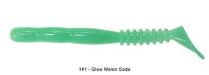Lures Reins ROCKVIBE SHAD 3,5" 141 - GLOW MELON SODA